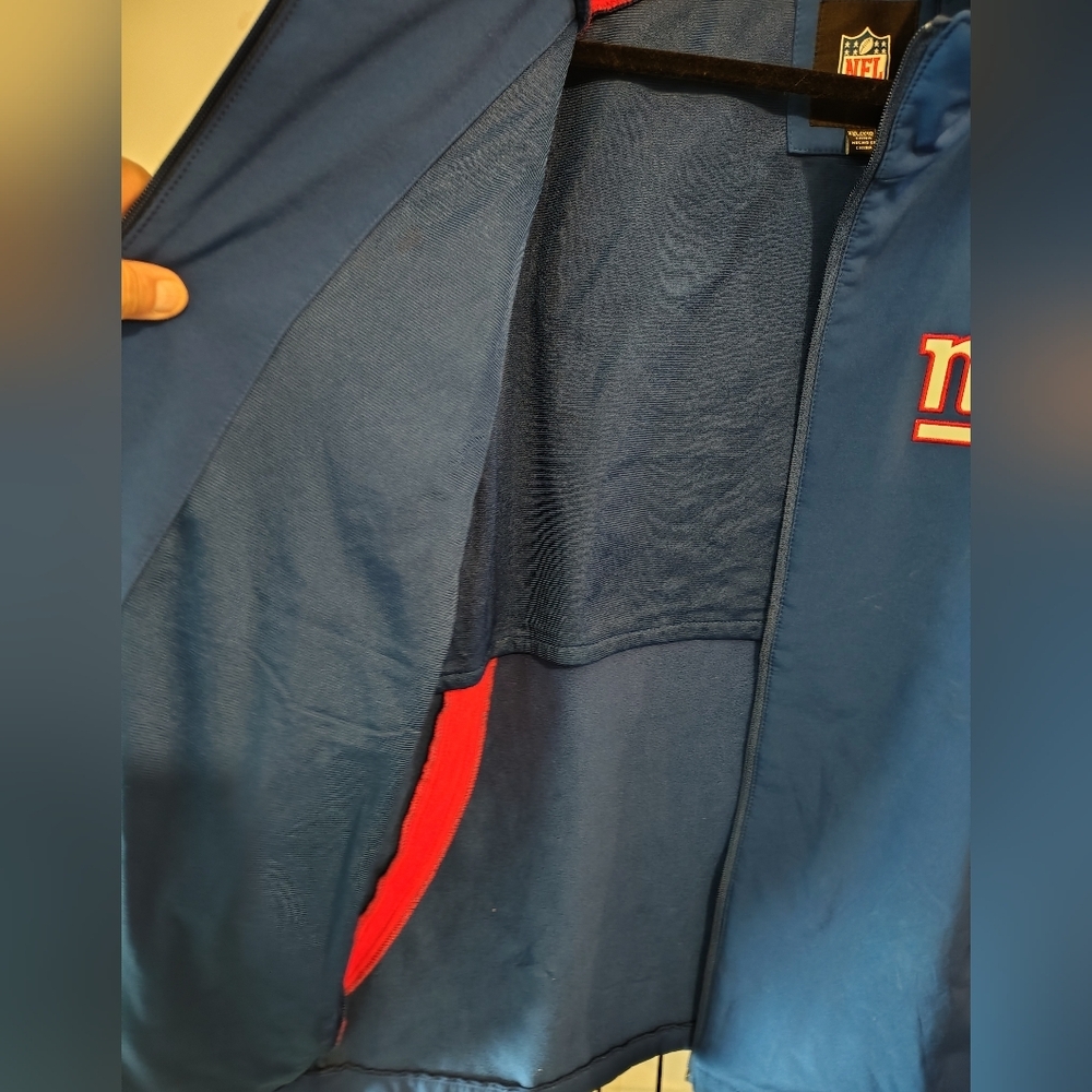 New York Giants NFL G-III Big & Tall Full-Zip Soft Shell Jacket - Picture 8 of 11